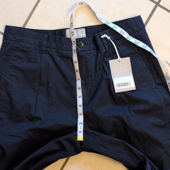 NWT Everlane The Performance Chino Trouser Pant Navy Blue Size 32x32 - Picture 8 of 11